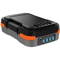 BLACK+DECKER BDCB12B Lithium-Ion (Li-Ion) 1500 MAh Noir, Gris, Orange, Batterie
