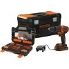 BLACK+DECKER BDCHD18S1KA, Perceuse à Percussion -tool battery Shop BLACK DECKER BDCHD18S1KA Perceuse percussion@@1577069