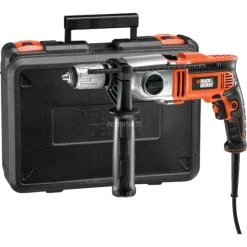 BLACK+DECKER Perceuse à Percussion KR8542K