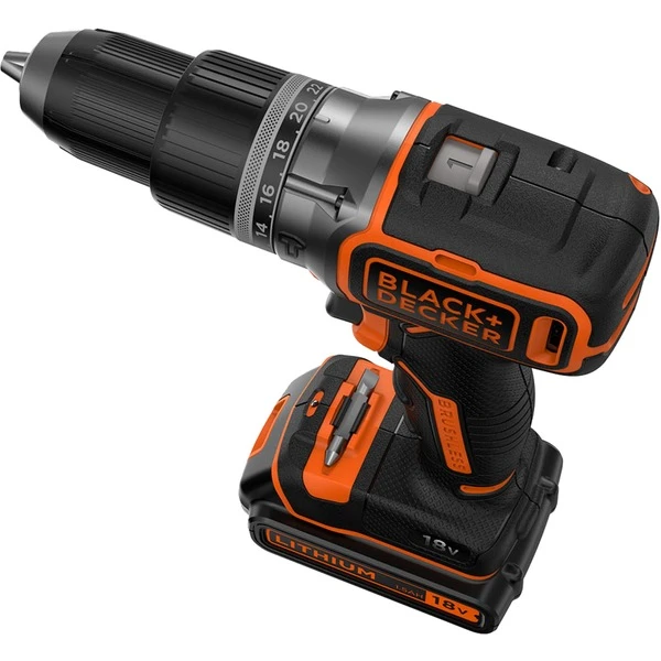 BLACK+DECKER Perceuse à Percussion Sans Fil BL188KB 4 BLACK+DECKER Perceuse à Percussion Sans Fil BL188KB – Image 2