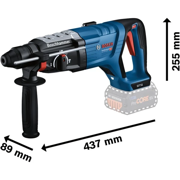 Bosch GBH 18V-28 DC Professional Solo, 0611919000, Marteau Piqueur – Image 2