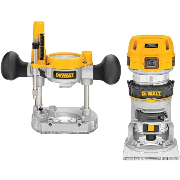 DeWALT D26204K Argent, Jaune 27000 Tr/min 900 W, Fraiseuse – Image 2
