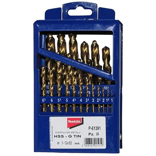 Makita P-61391, Jeu De Mèches De Perceuse 3 Makita P-61391, Jeu De Mèches De Perceuse