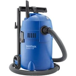 Nilfisk Buddy II 18 Noir, Bleu, Aspirateur Sec/humide